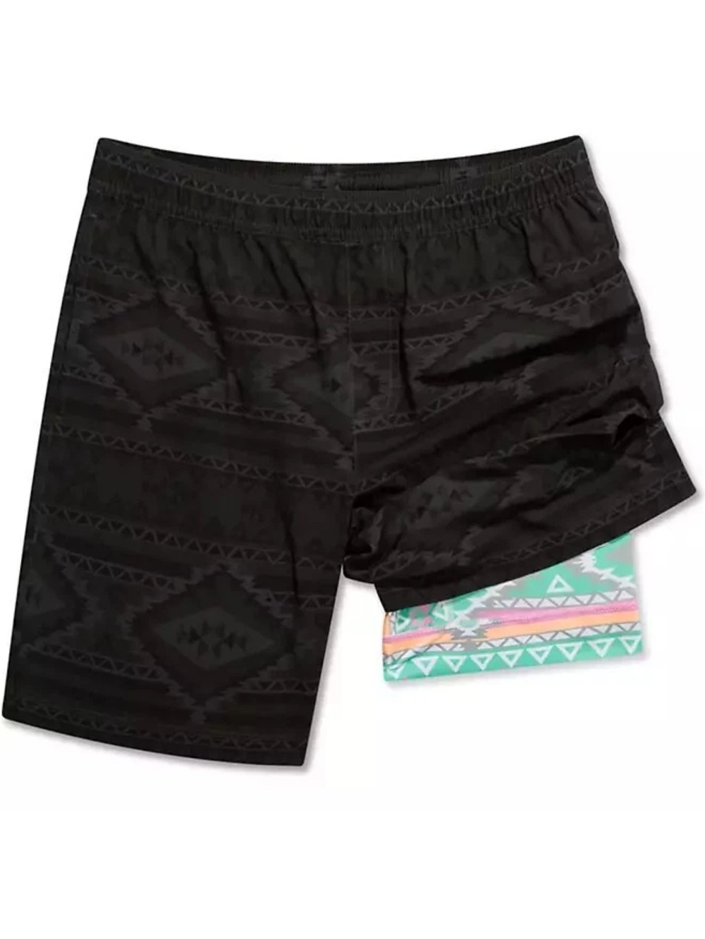 Chubbies The Quests 7.0" Athlounger Swim Trunks Shorts Lined Aztec Print NWT